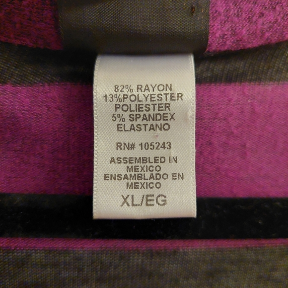 MODlusive Striped Cardigan | XL - Picture 3 of 3